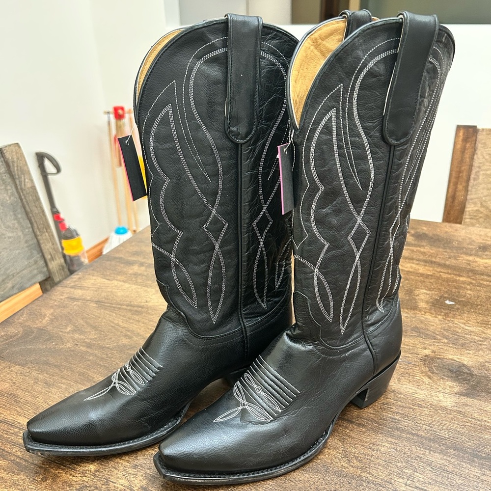 IdyllwindBlack Cowboy Boots